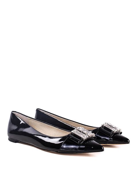 flat shoes michael kors|michael kors genuine leather flats.